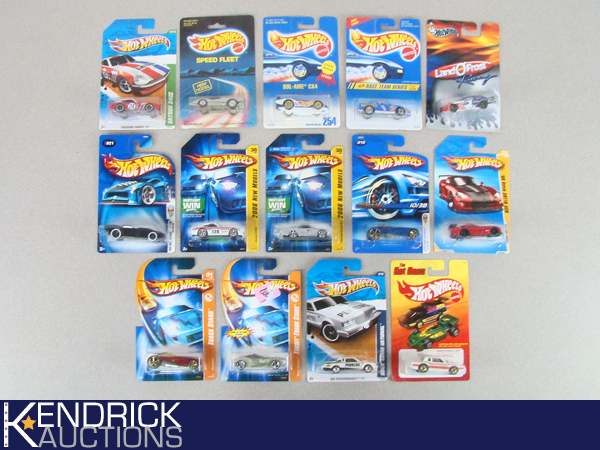 14 MINT ON CARD Various Higher End Hot Wheels with Treasure Hunt