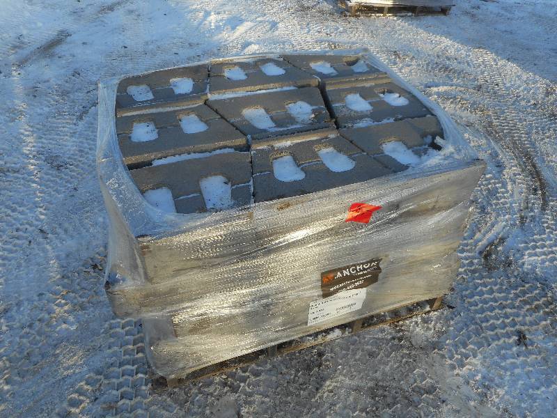 (1) Unused Pallet Of Anchor Diamond...