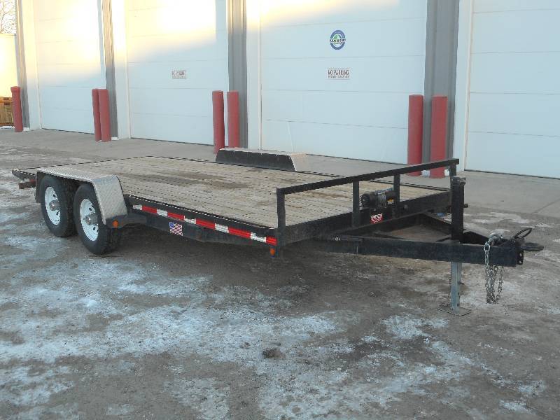 2000 H&H Tandem Axle Tilt-Bed Trailer