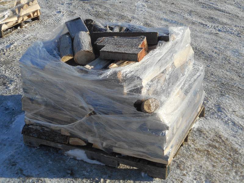 (1) Pallet Of Split Firewood, Appro...