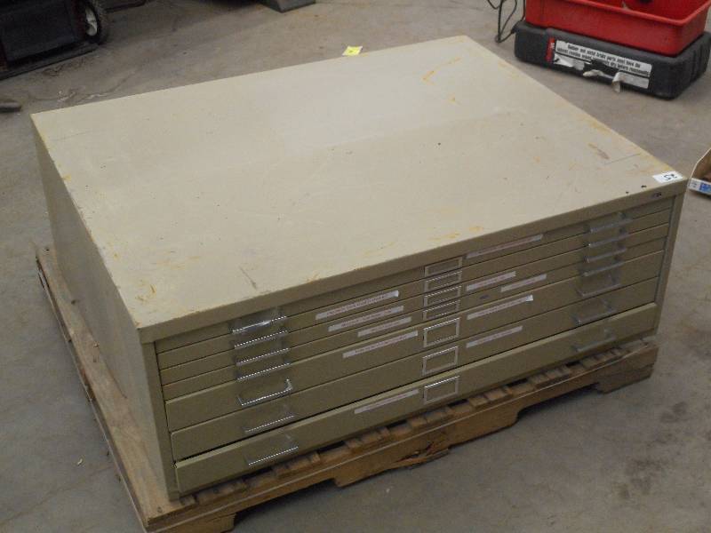 7-Drawer 3x4 Steel Blueprint File...