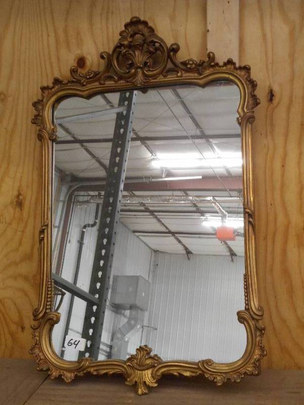 Nice Painted Wood-Framed Mirror, 24...