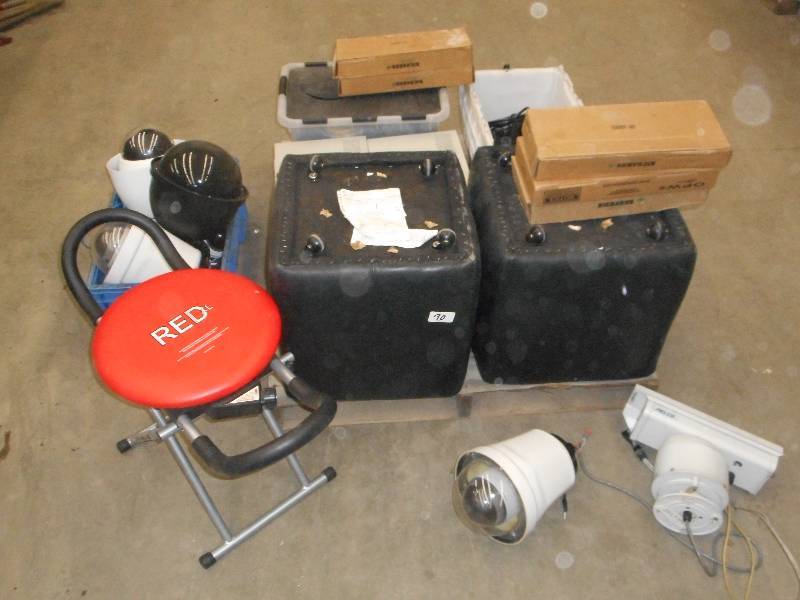 Pallet Lot Ab-Exerciser, Pan-Tilt-...