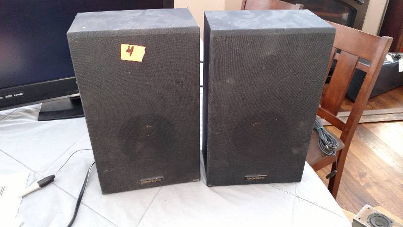 pair of speakers