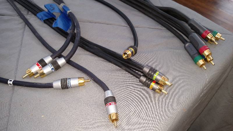 Lot of Monster Cables