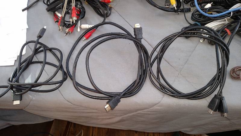 VERY large lot of wirescables