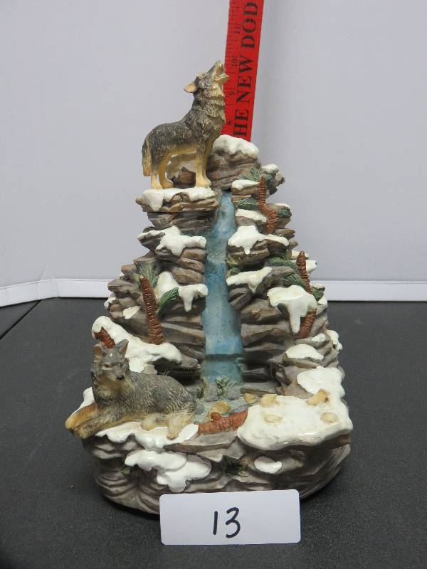 Wolf Water Fountain