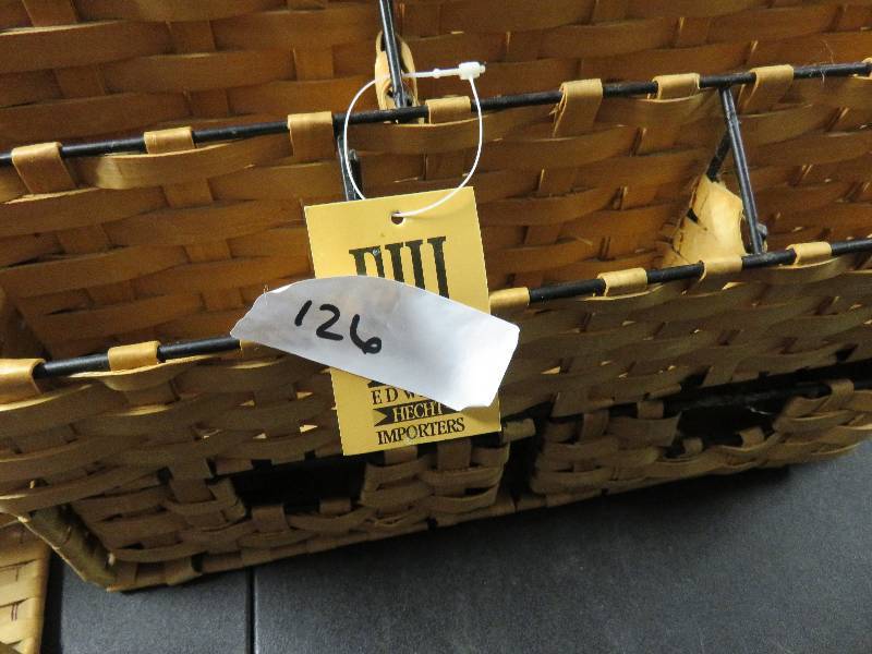 wicker organizer