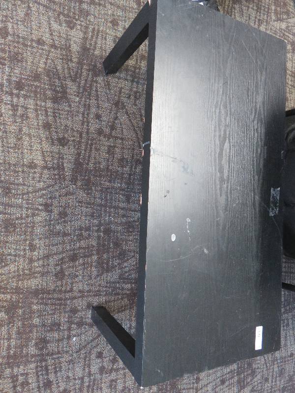 black table