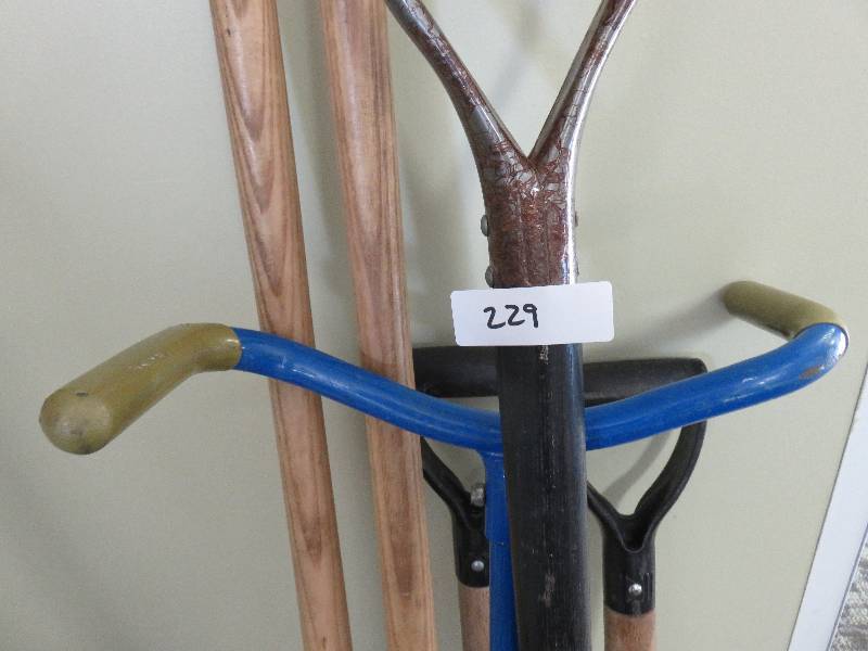 shovels etc
