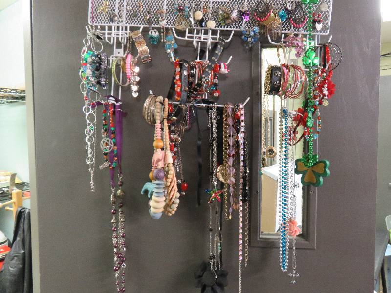large lot of costume jewelry