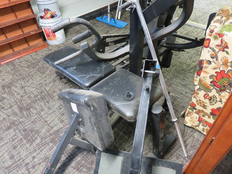 weight bench and nordic track