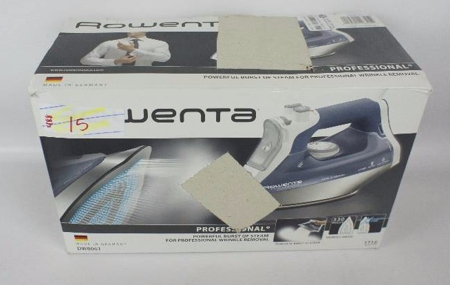 Rowenta Professional Auto Shut Off Steam Iron with 330-Hole Stainless Steel Soleplate