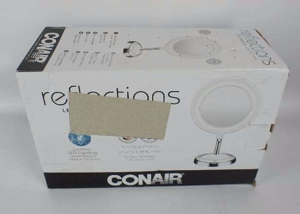 Conair Metal and Plastic LED Mirror