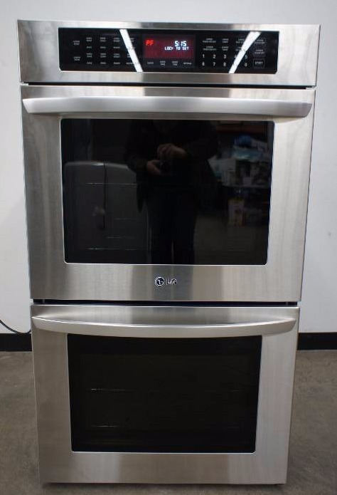 LG Double Electric Wall Oven - Model # (LWD3010ST)