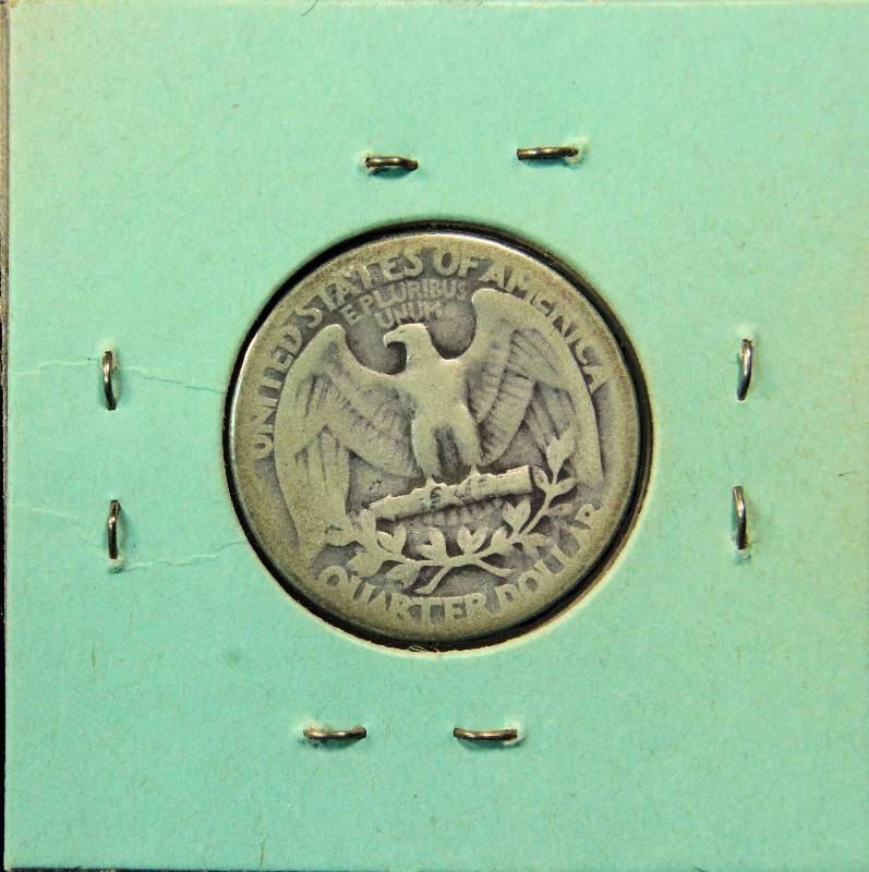 1935 WASHINGTON SILVER QUARTER