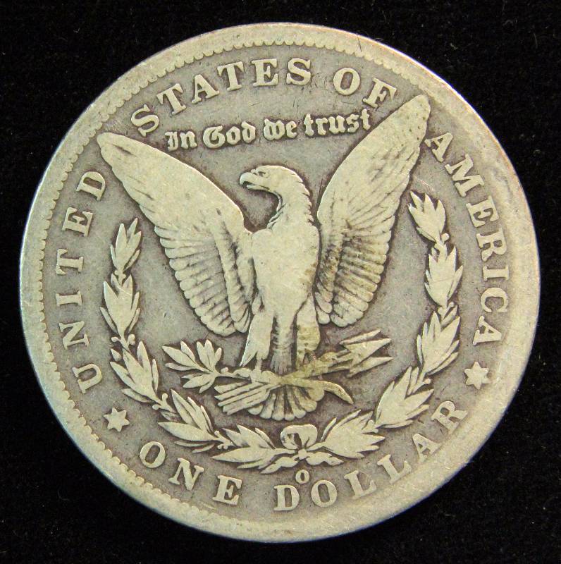 1884-O MORGAN SILVER DOLLAR