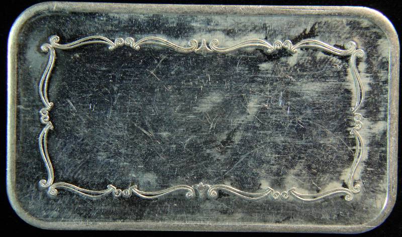 1 TROY OZ. .999 FINE SILVER BAR INTERNATIONAL SILVER TRADE UNIT