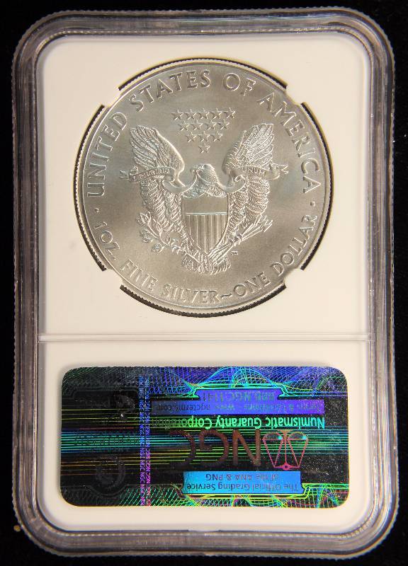 2015 AMERICAN SILVER EAGLE 1 TROY OZ. .999 FINE SILVER DOLLAR MS69 NGC EARLY RELEASE