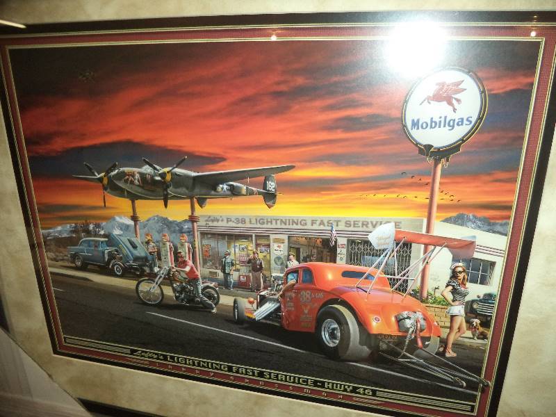 lot 1 image: Larry Grossman, Leftys Lightning Fast Service