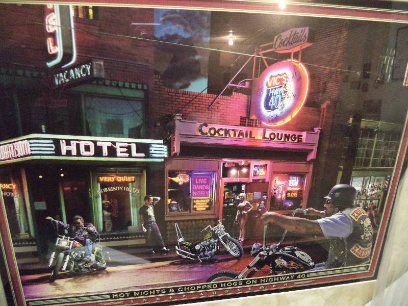 lot 2 image: Larry Grossman, Hot Nights & Chopped Hogs