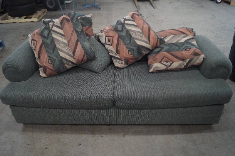Couch with Pillows