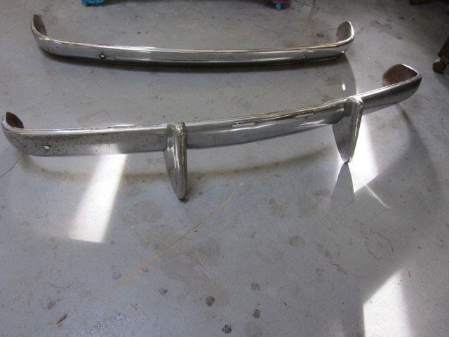 lot 37 image: Steel Chromed Bumpers