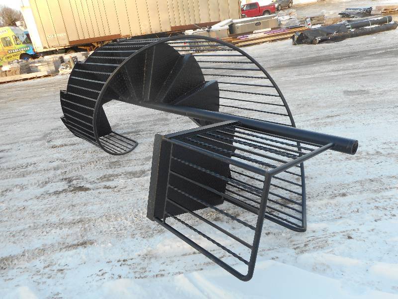 Unused Heavy Duty Steel Spiral Staircase