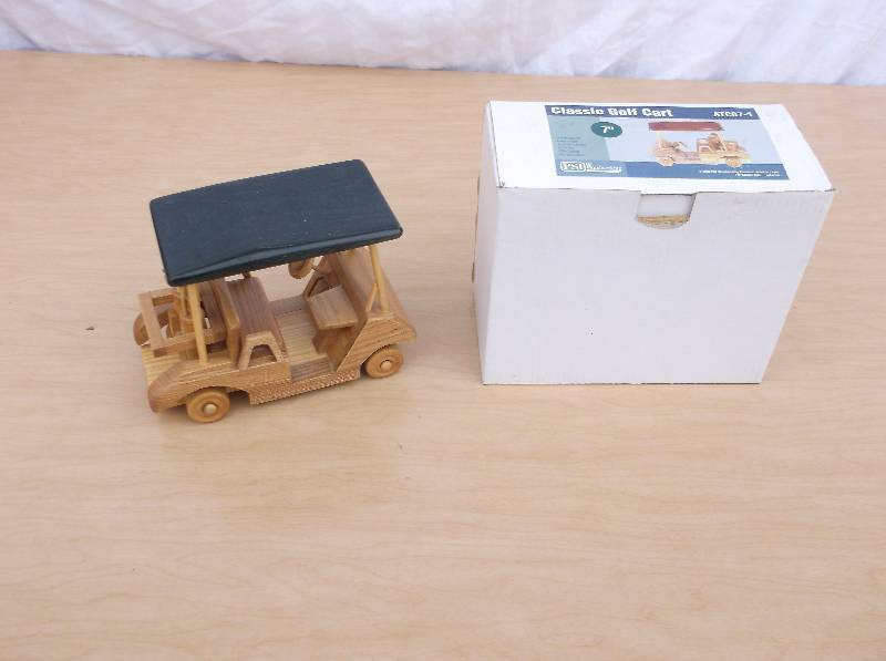 Wooden Golf Cart