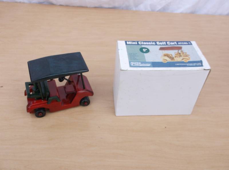 Wooden Golf Cart