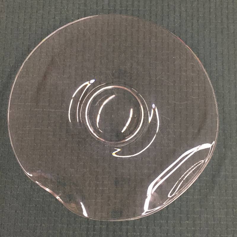 lot 69 image: Superb Massive Vintage Fostoria Contour Art Glass Round Platter - No Chips or Crack - Has Surface Scratches due to age and usage