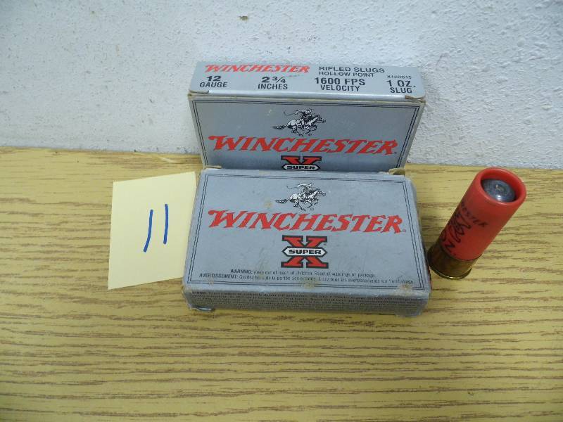 Winchester 12 Gauge Slugs