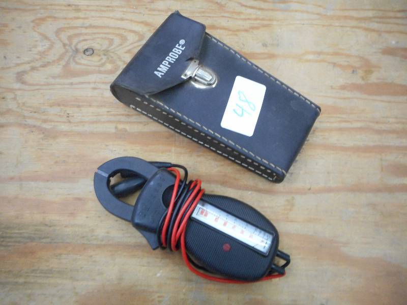 lot 48 image: Amprobe Volt Meter With Case ...