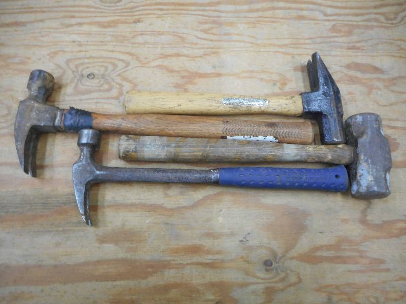 lot 71 image: (4) Assorted Hammers ...