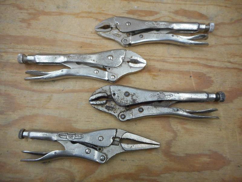 lot 75 image: Lot Of Assorted Vise Grip Wrenches ...