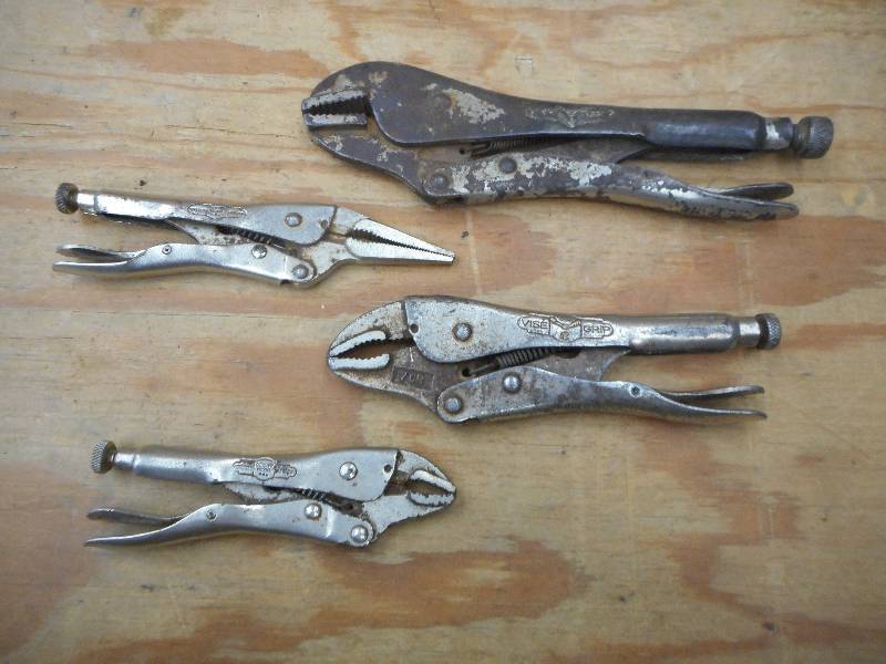 lot 76 image: Lot Of Assorted Vise Grip Wrenches ...