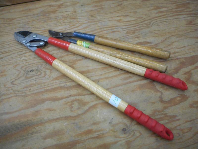lot 100 image: (2) Lopping Shears ...