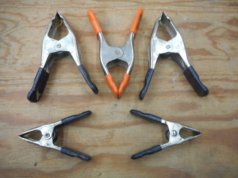 lot 106 image: (5) Spring Clamps ...