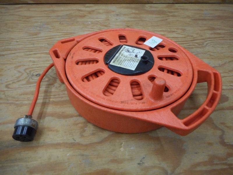 lot 108 image: Electric Cord Reel With Cord ...