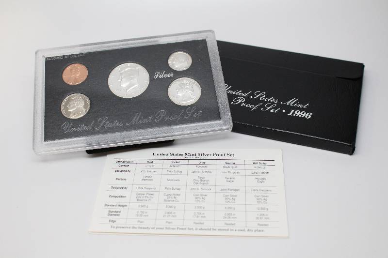 1996 United States Silver Mint Proof Set