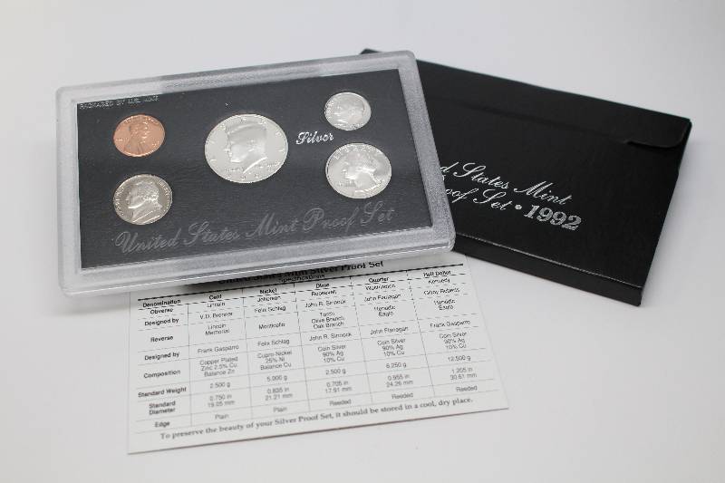 1992 United States Silver Mint Proof Set