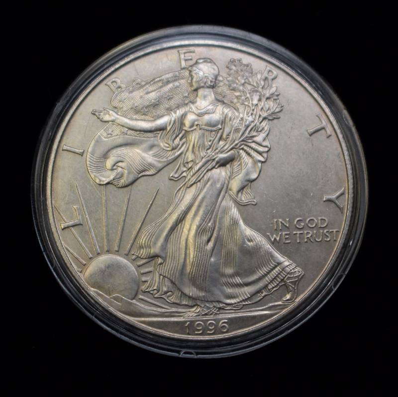 1996 Silver American Eagle .999 Silver