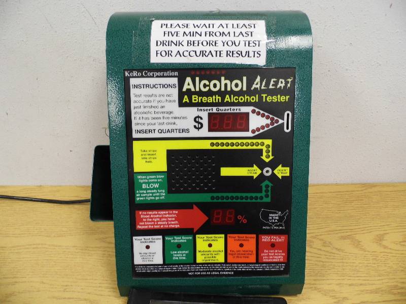 Alcohol Alert - Breathalyzer