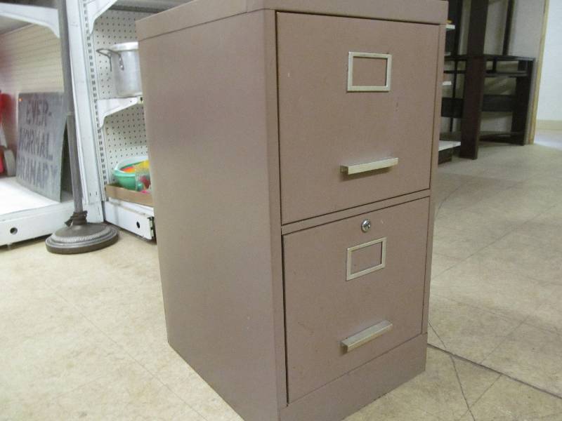 metal file cabinet