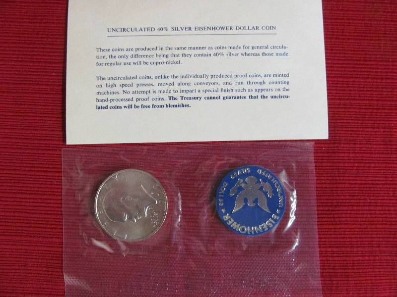 Eisenhower silver dollar