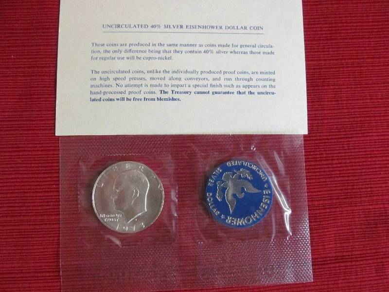 Eisenhower silver dollar