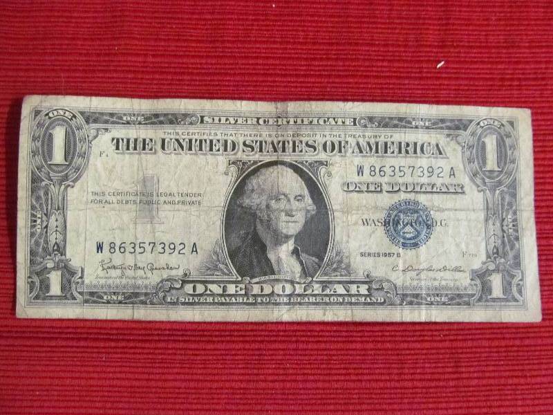 Silver certificate
