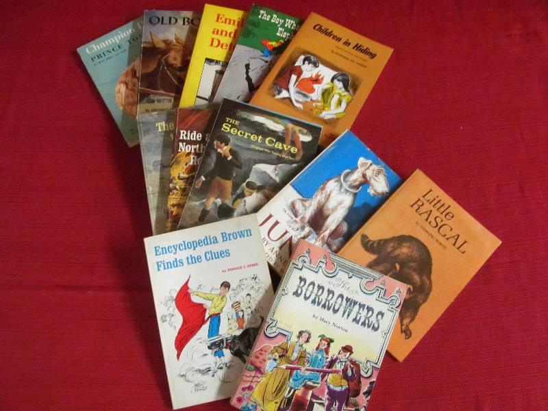 vintage paperback books