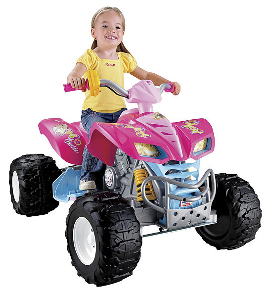Fisher-Price Power Wheels Barbie Kawasaki KFX