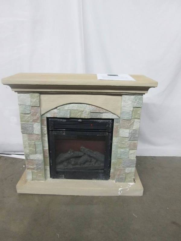 Cypress Electric Fireplace